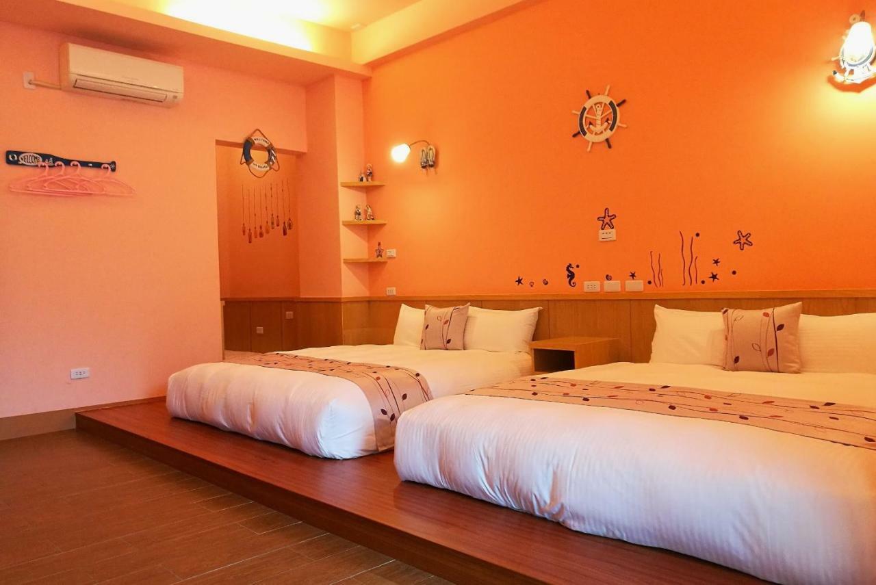 Love Ocean & Happy Bay Homestay Donggang Bagian luar foto