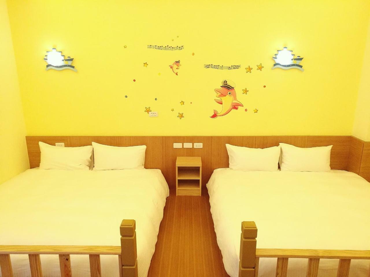 Love Ocean & Happy Bay Homestay Donggang Bagian luar foto